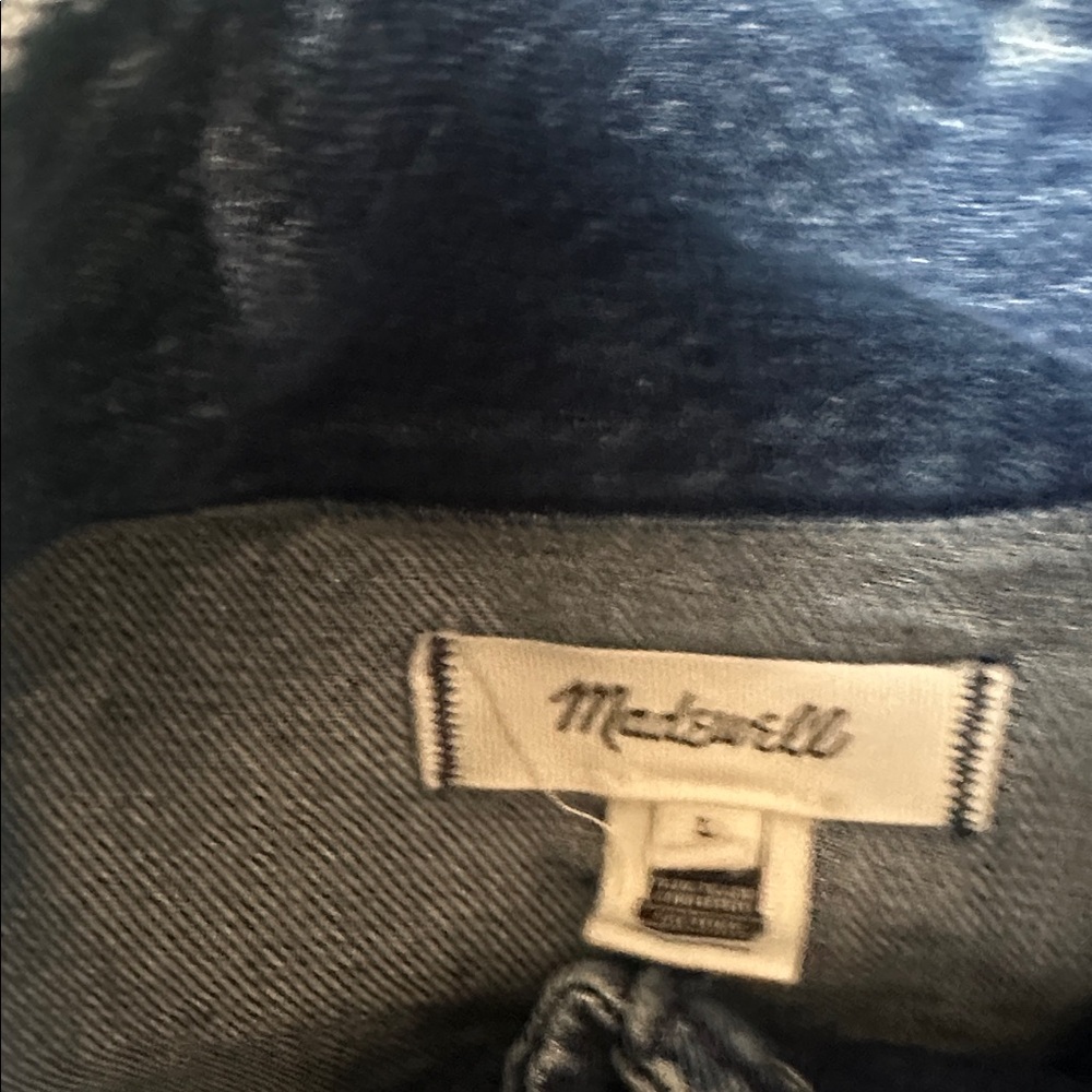 Madewell Denim Crop Field Jacket - Picture 5 of 8